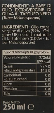 Olio al Tartufo Nero